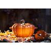 Cast Iron, 3.5 qt, Pumpkin, Dutch Oven With Brass Knob, Burnt Orange, small 10