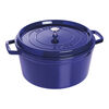 La Cocotte, 8.4 l cast iron round Cocotte, dark-blue, small 1