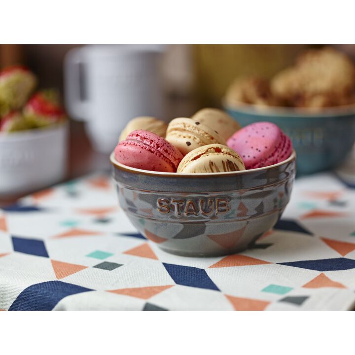 Ceramique, Set di ciotole - 12 cm / 4-pz., grigio antico, large 4