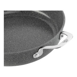 Sauteuse avec poignée avec couvercle, 28 cm, Aluminium, Revêtement antiadhésif en céramique renforcée en titane