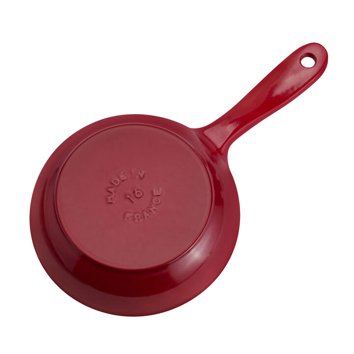 Cast Iron, 6.5-inch, Petite Frying Pan, Cherry, large 4