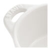 Ceramique, Mini cocotte rotonda - 10 cm, bianco, small 5