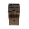 Storage, Walnut, TWIN Knife Block Empty, small 2