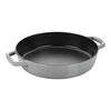 Pans, Stekpanna med 2 handtag 20 cm, Gjutj&auml;rn, Grafitgr&aring;, small 1