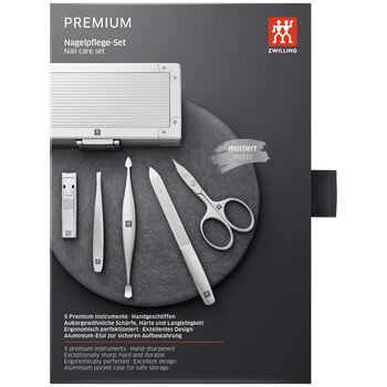 Yaylı Kilitle Kapanan Kılıf | G&uuml;m&uuml;ş-Siyah | 5-par&ccedil;a,,large 8