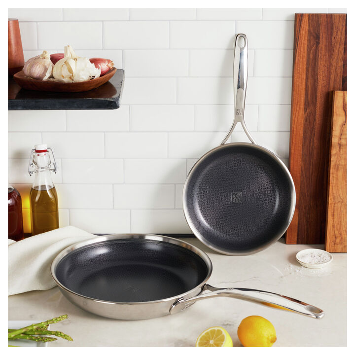 Peak, 2-pc, Ceramic Hybrid Frying Pan Set, large 2
