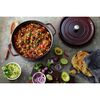 Cast Iron - Round Cocottes, 13.25 qt, Round, Cocotte, Grenadine - Visual Imperfections, small 2