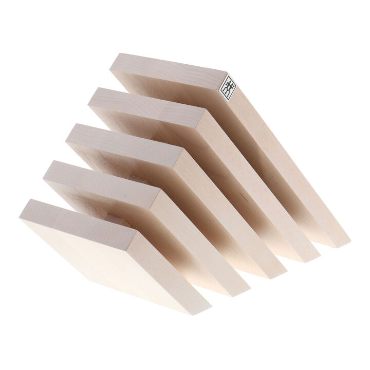 Storage, Beechwood, Slanted Italian Magnetic Block - White Stained, large 1
