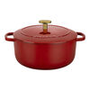 Bellamonte, Cocotte 20 cm, Rond(e), Rouge, Fonte, small 2