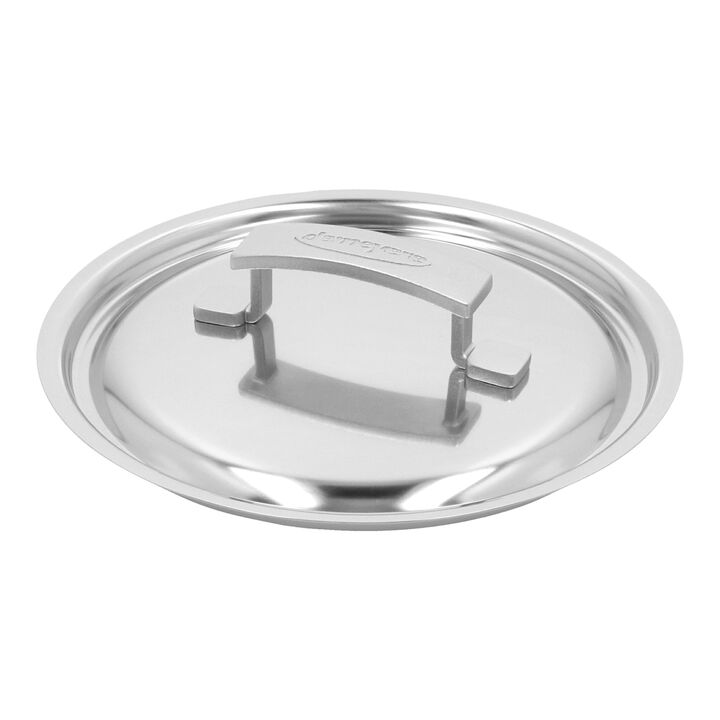 Industry 5, 20 cm 18/10 Stainless Steel Stew pot with lid silver, large 3
