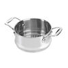 Vista Clad, 10 Piece 18/10 Stainless Steel cookware set with bonus non-stick frypan, small 7