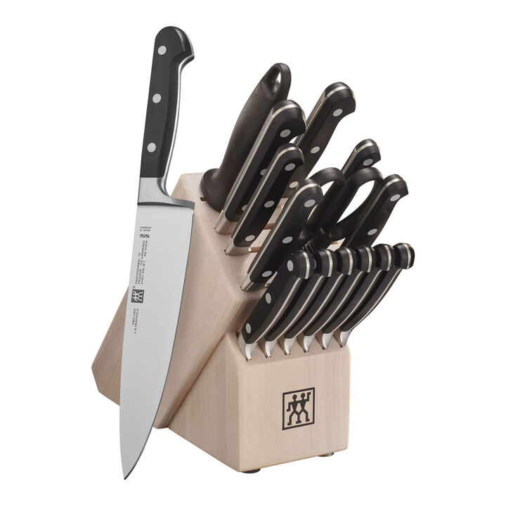 Professional S, 16-pc, Knife block set, Pure White, large 1
