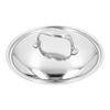 Atlantis 7, Cazo con tapa 20 cm, 18/10 Acero inoxidable, Plata, small 2