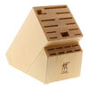 Storage, Ash, Hardwood Knife Block Empty, small 1