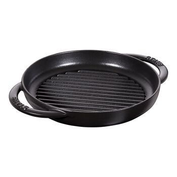 &Ccedil;ift Kulplu D&ouml;k&uuml;m Izgara Tava | d&ouml;k&uuml;m demir | 23 cm,,large 1