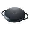 Grill Pans, ピュアグリル 26 cm, ラウンド, ラ・メール, 鋳鉄, small 3