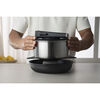 Unlock, 5-pcs, Set de casseroles, Argent, small 15