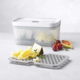 Vakuum Zubehörset Abtropfgitter für Kunststoffboxen , M/L / 2-tlg