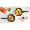 Bologna Granitium, 3 Piece aluminum Fry pan set, small 2
