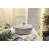 Bellamonte, Cocotte ovale - 31 cm, avorio, small 6