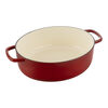 Bellamonte, Cocotte 33 cm, oval, Rot, Gusseisen, small 5