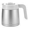 Enfinigy, Cafetera de filtro, 1,25 l, Plata-blanco, small 4