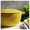 Cast Iron, 5 qt, Essential French Oven, Citron - Factory Second, small 7