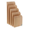 Storage, Beechwood, Upright Italian Magnetic Block - Natural, small 1