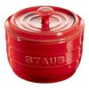 Ceramique, Salzfass 250 ml, Kirsch-Rot, Keramik, small 1