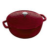 La Cocotte, Essential French Oven with lily lid and trivet 2 Piece, cast iron, small 2
