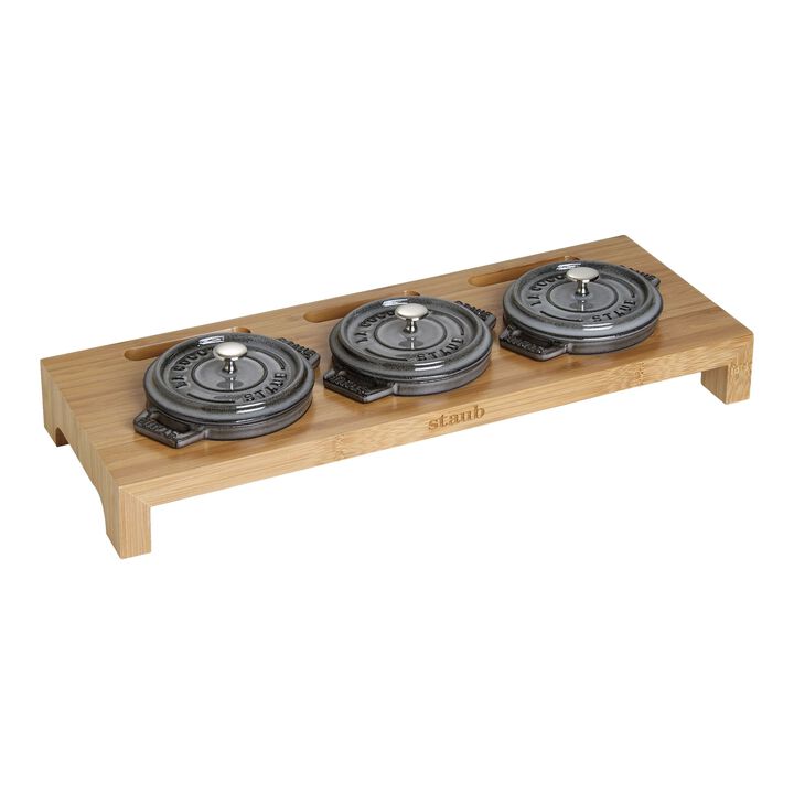 Specialities, Supporto rettangolare - 42 cm x 16 cm, bambù, large 1
