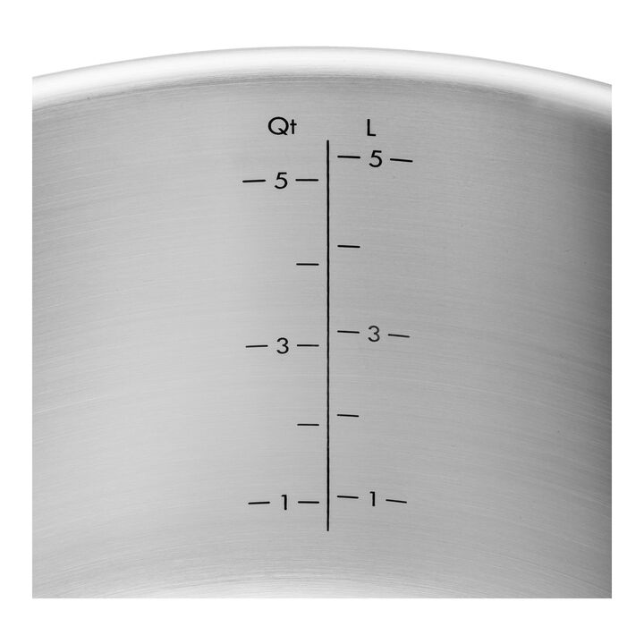 Pure, Gryde- og pandesæt, 5-dele, 18/10 rustfrit stål, large 3