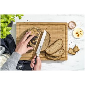 Faca de pão 20 cm, Prata