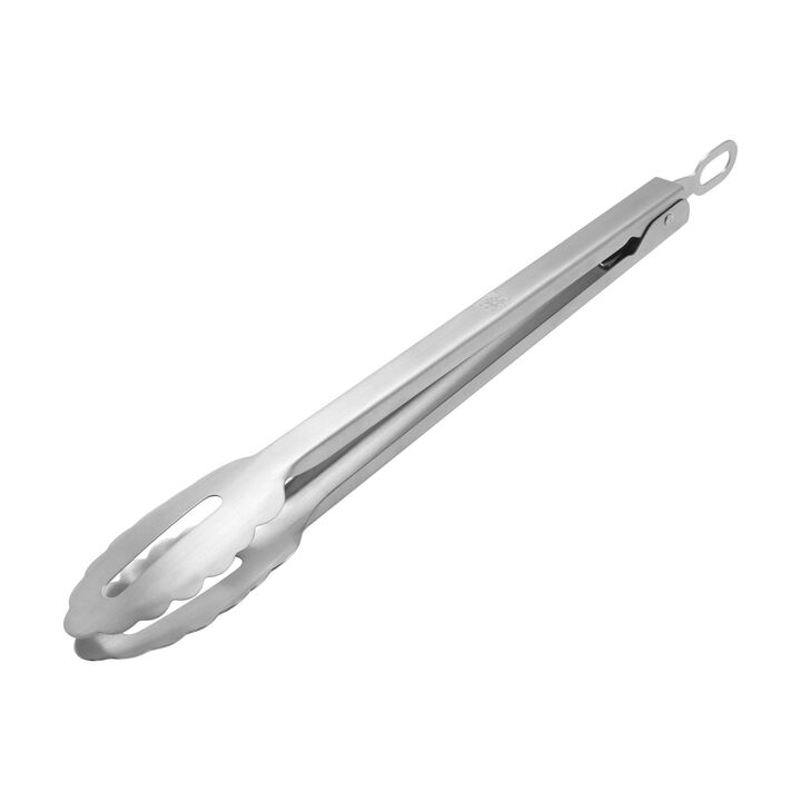 BBQ, 16.5-inch Tongs, Stainless Steel , large 1