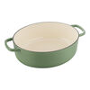 Bellamonte, Cocotte 33 cm / 6,5 l, Oval, Gr&oslash;n, St&oslash;bejern, small 8
