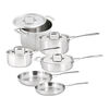 Essential 5, 10-pc, 18/10 Stainless Steel, Pots And Pans Set, small 1