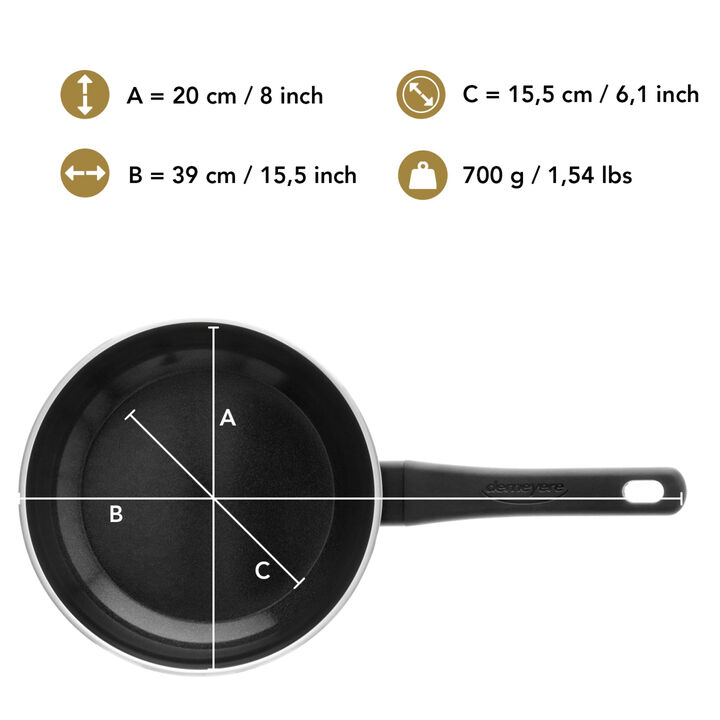 Alu Classico 3, Koekenpan Ceraforce 20 cm, large 4