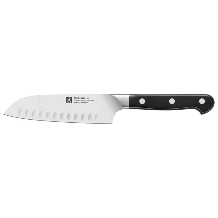 Pro, 5.5-inch, Hollow Edge Santoku Knife, large 1