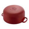 Bellamonte, Cocotte 20 cm, Rond(e), Rouge, Fonte, small 4