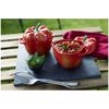 Ceramique, 11 cm pepper ceramic Cocotte orange-red, small 8