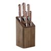 Special Edition, 6 Piece, Knife block set, brown, small 1