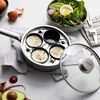 Specialties 3, Egg poacher 18 cm, 18/10 Stainless Steel, Silver, small 16