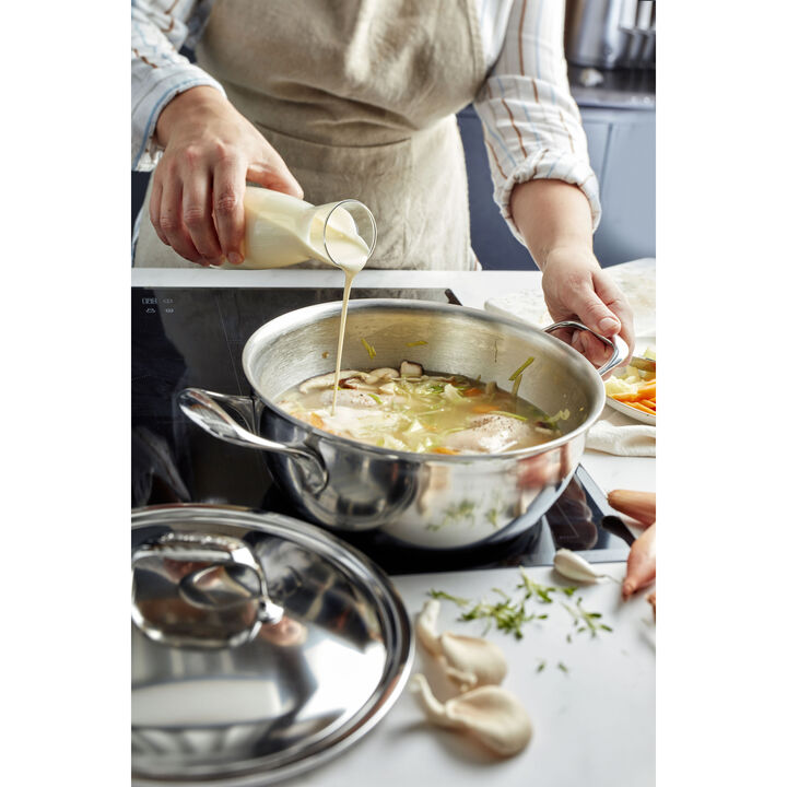 Atlantis 7, 3.5 qt, Braiser With Double Walled Lid, large 2