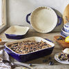 Stoneware, 3-pc, Ovenware set, Dark Blue, small 2