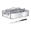 ZWILLING PRO 8" CARVING KNIFE AND TRUCLAD 9.75L/10Qt OVEN DISH, small 1