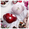 Cast Iron, 1.75 qt, Heart, Dutch Oven, Cherry, small 2