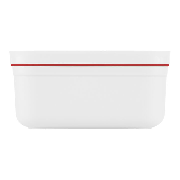 Fresh & Save, Lunch box sottovuoto S, plastica, bianco-rosso, large 3