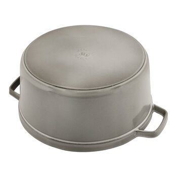 D&ouml;k&uuml;m Tencere | Grafit Gri | 30 cm | 8,4 l | yuvarlak,,large 6