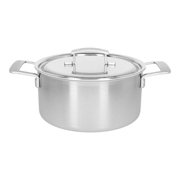 Industry 5, 5.5 qt, 18/10 Stainless Steel, Dutch Oven With Lid , large 1