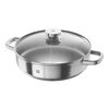 Joy, Double Handled Saute Pan with lid, 4.25 l, 18/10 Stainless Steel, small 1